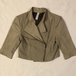 Seven Times Seven Faux Leather Jacket